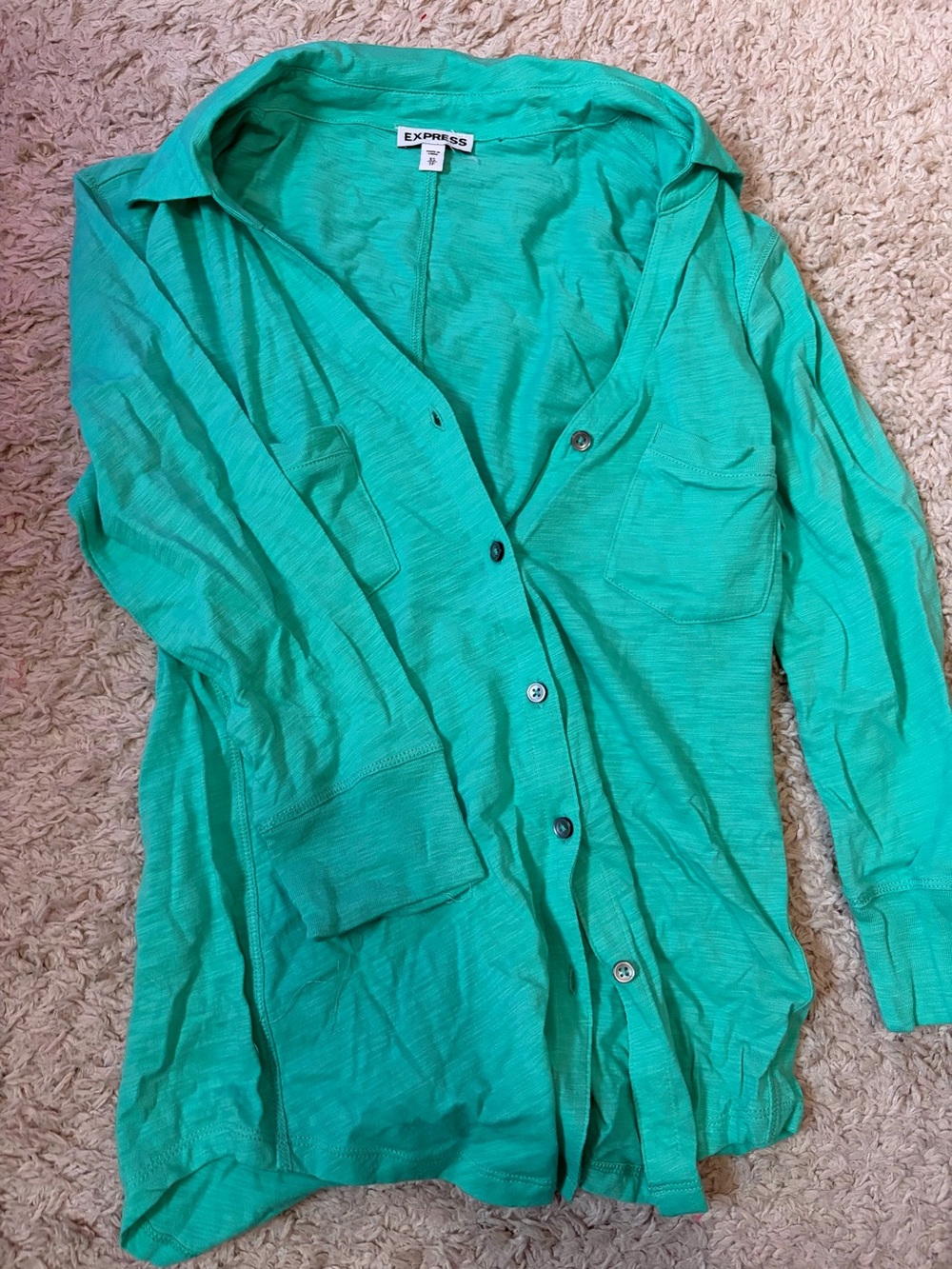 Express Lightweight Top in Bright Teal